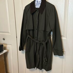 J Crew trench coat